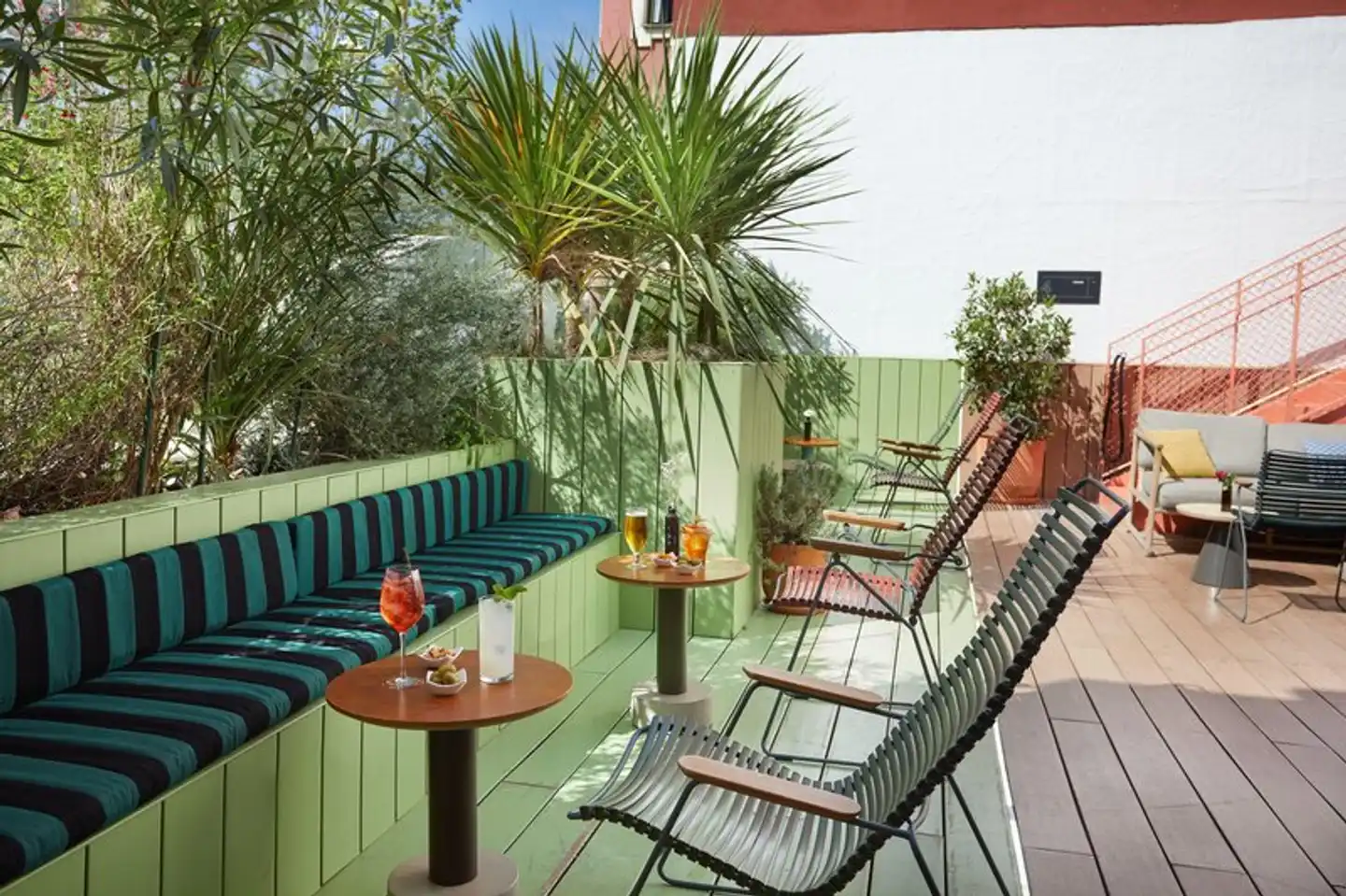 The Social Hub Madrid 4* Terrasse