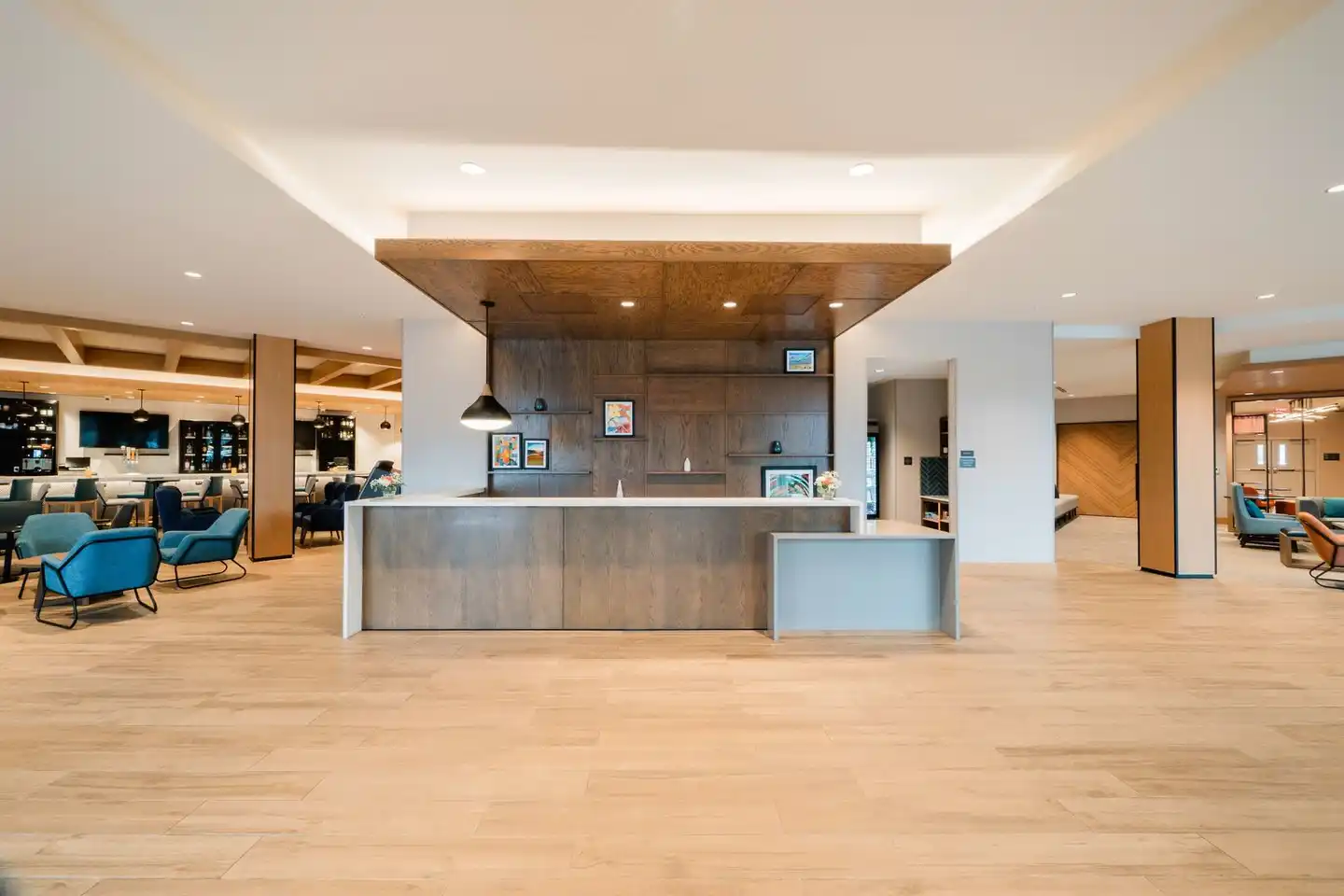Hyatt House Sacramento Airport Natomas Lobby