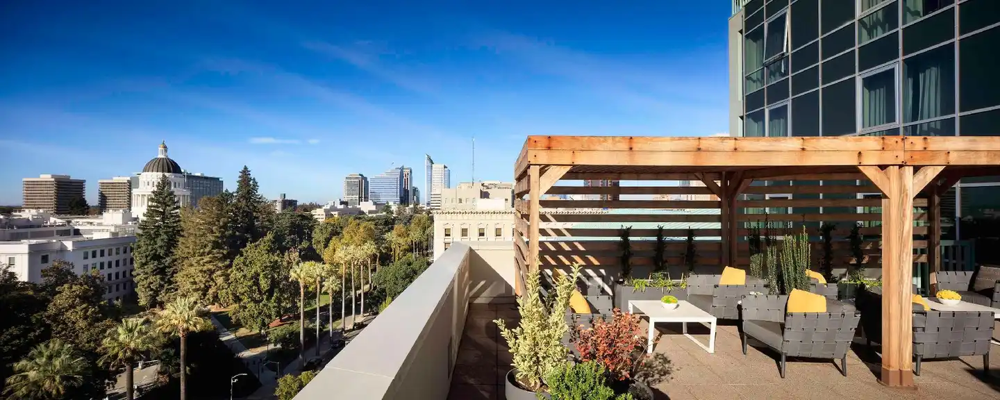 Hyatt Regency Sacramento Landschaft