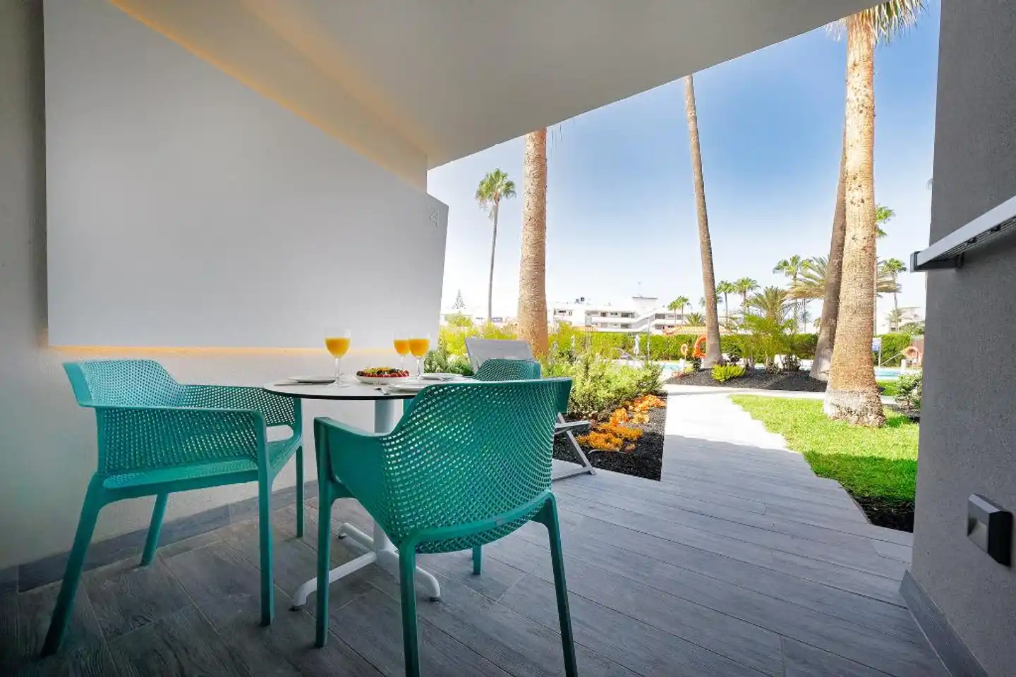 Relaxia Los Girasoles Bungalows Terrasse
