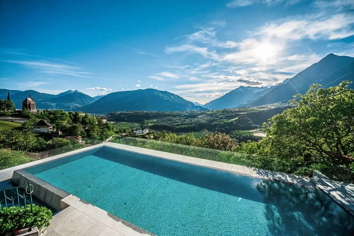 Das Finkennest Panoramic Garden Resort Landschaft