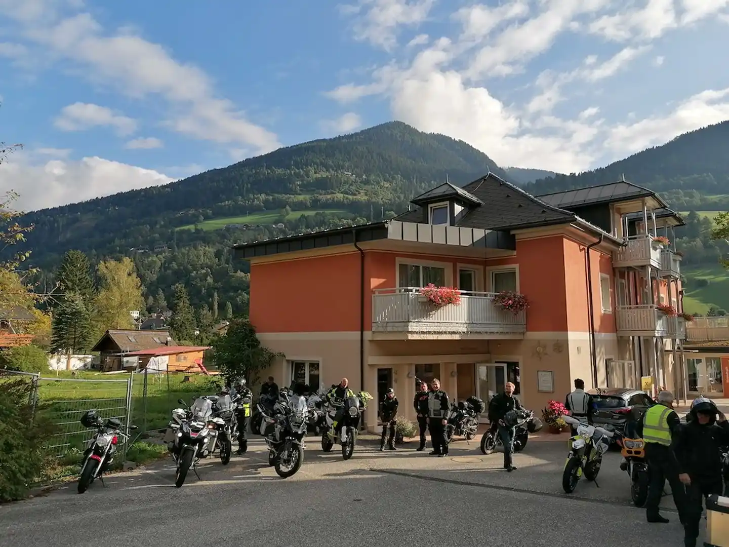 Strandhotel Burgstaller Terrasse