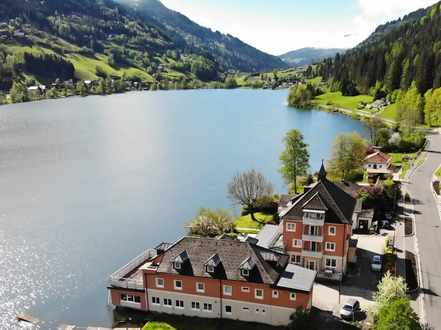 Strandhotel Burgstaller Landschaft