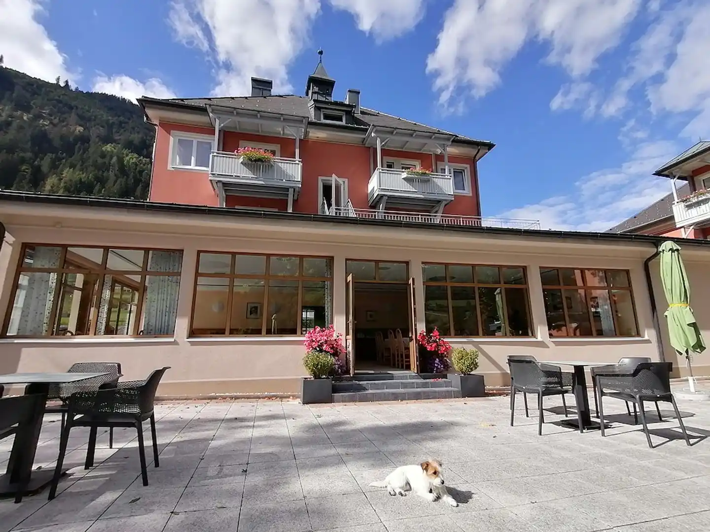Strandhotel Burgstaller Terrasse