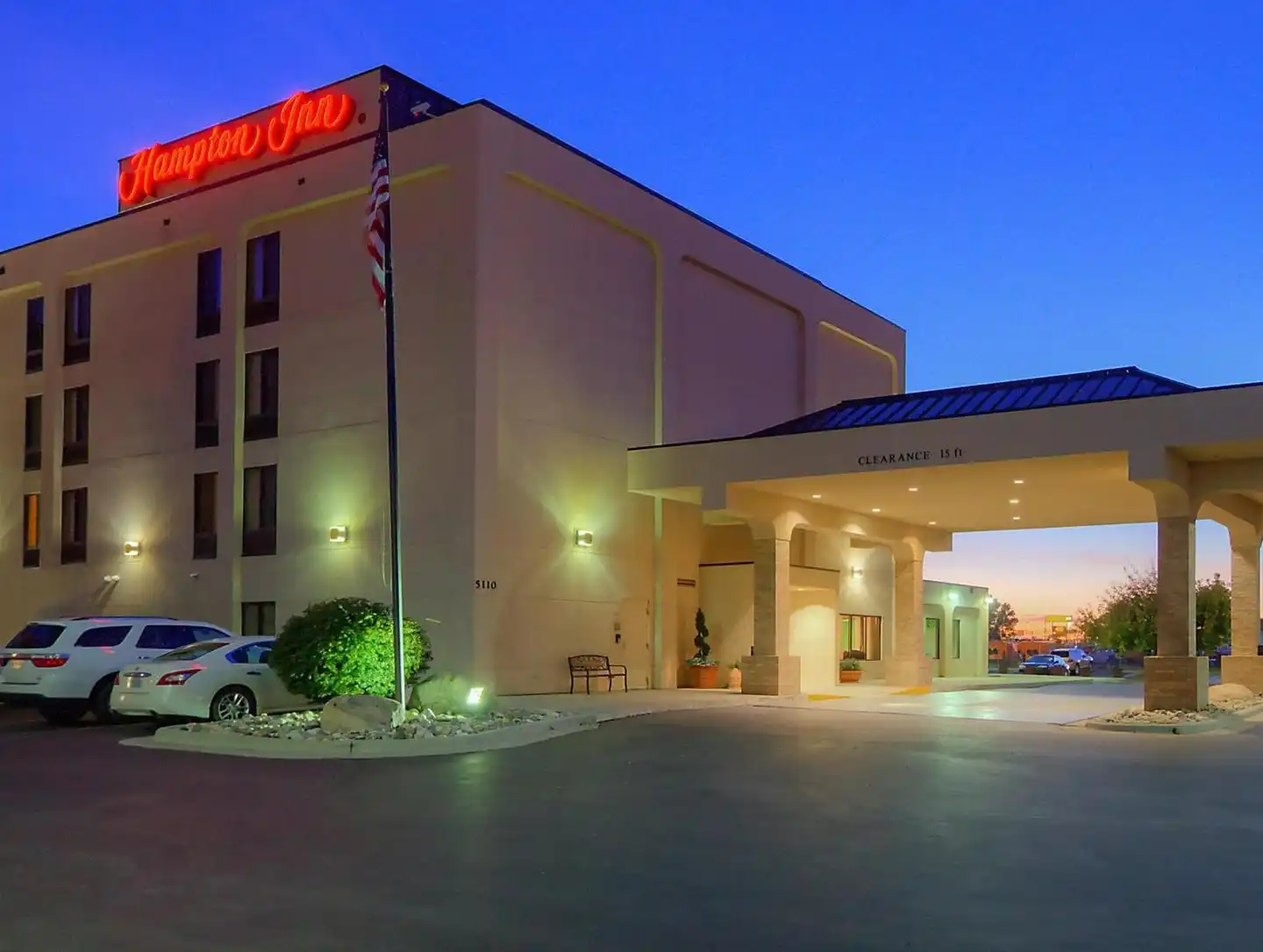 Hampton Inn Billings Aussenansicht