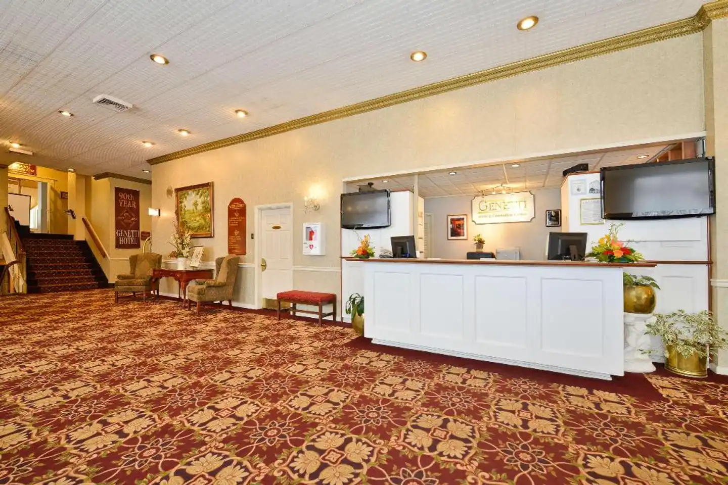 Genetti Hotel, SureStay Collection by Best Western Lobby