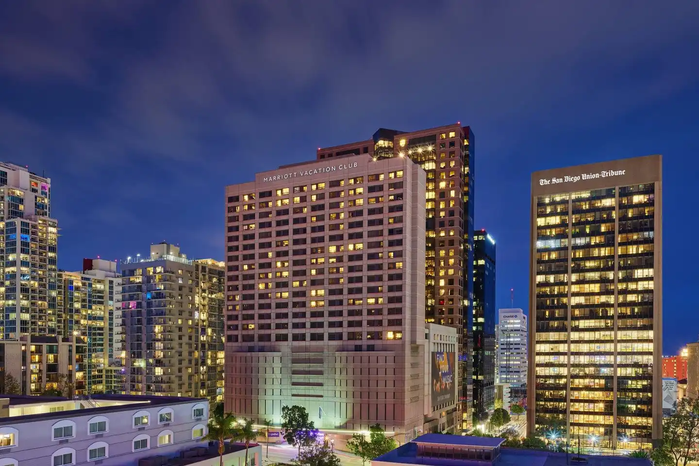 Marriott Vacation Club Pulse, San Diego Aussenansicht