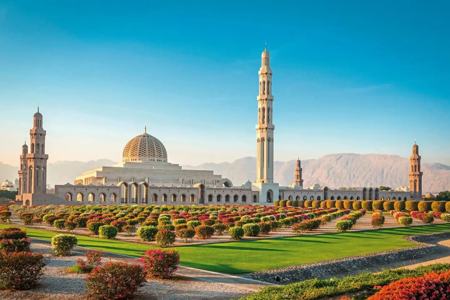 Oman Rundreise Garten