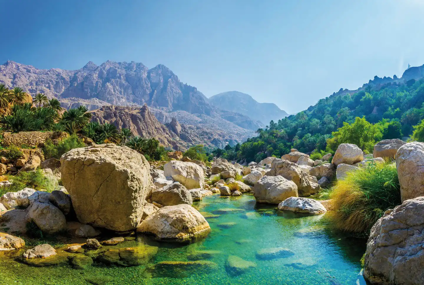 Oman Rundreise Landschaft