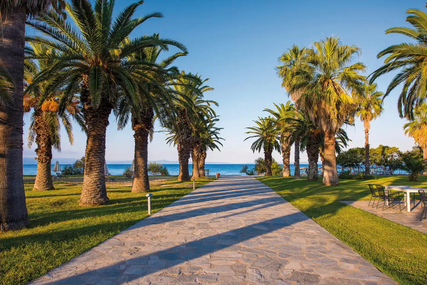 Kassandra Palace Seaside Resort Garten