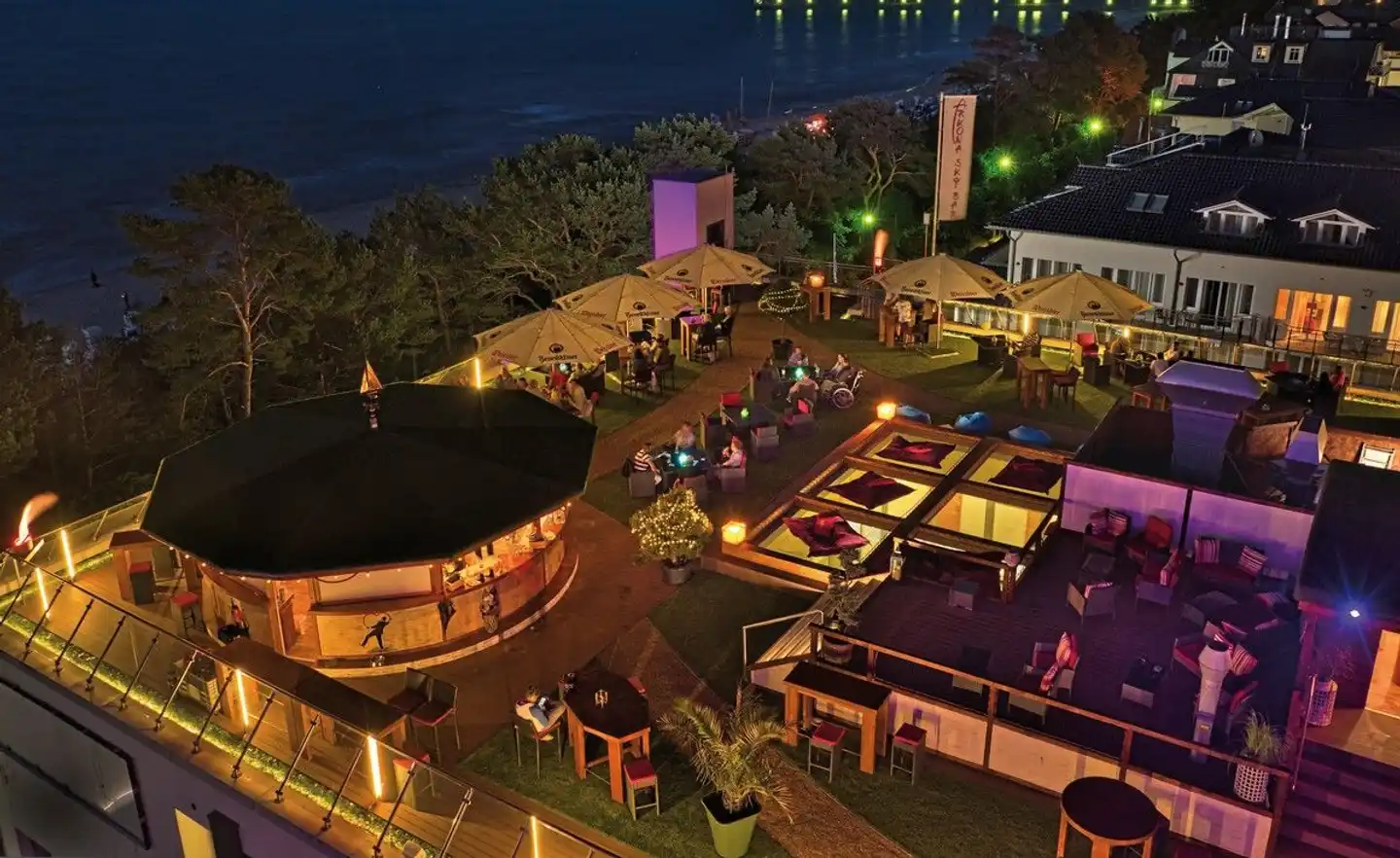 Arkona Strandhotel Terrasse
