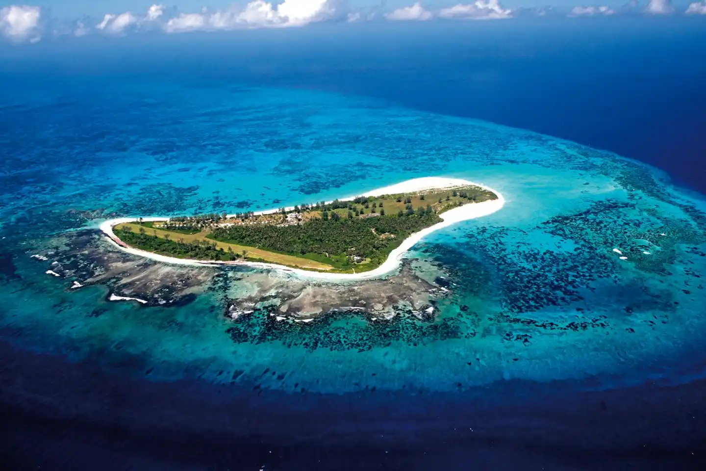 Bird Island Private Island Villas Landschaft