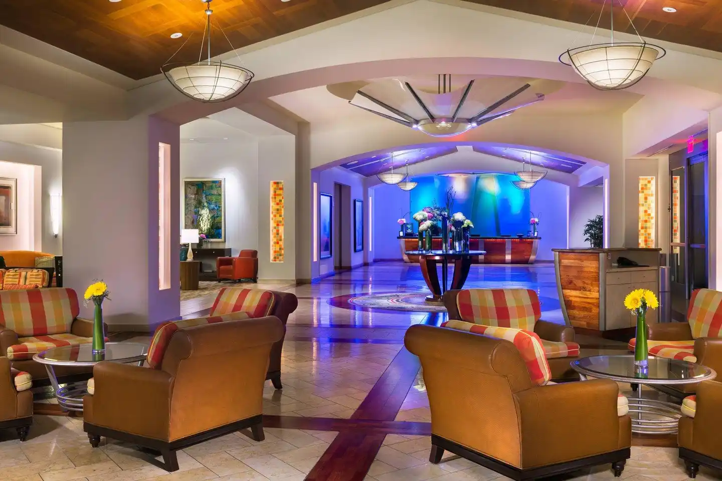 San Diego Marriott Gaslamp Quarter Lobby