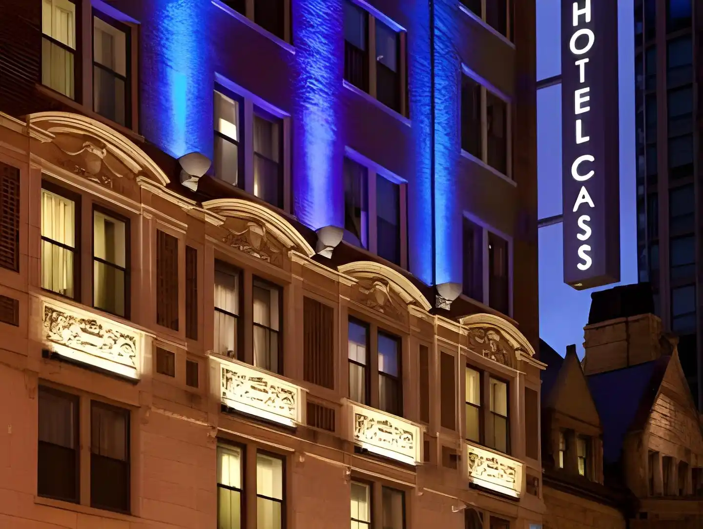 Cass - A Holiday Inn Express at Magnificent Mile Aussenansicht