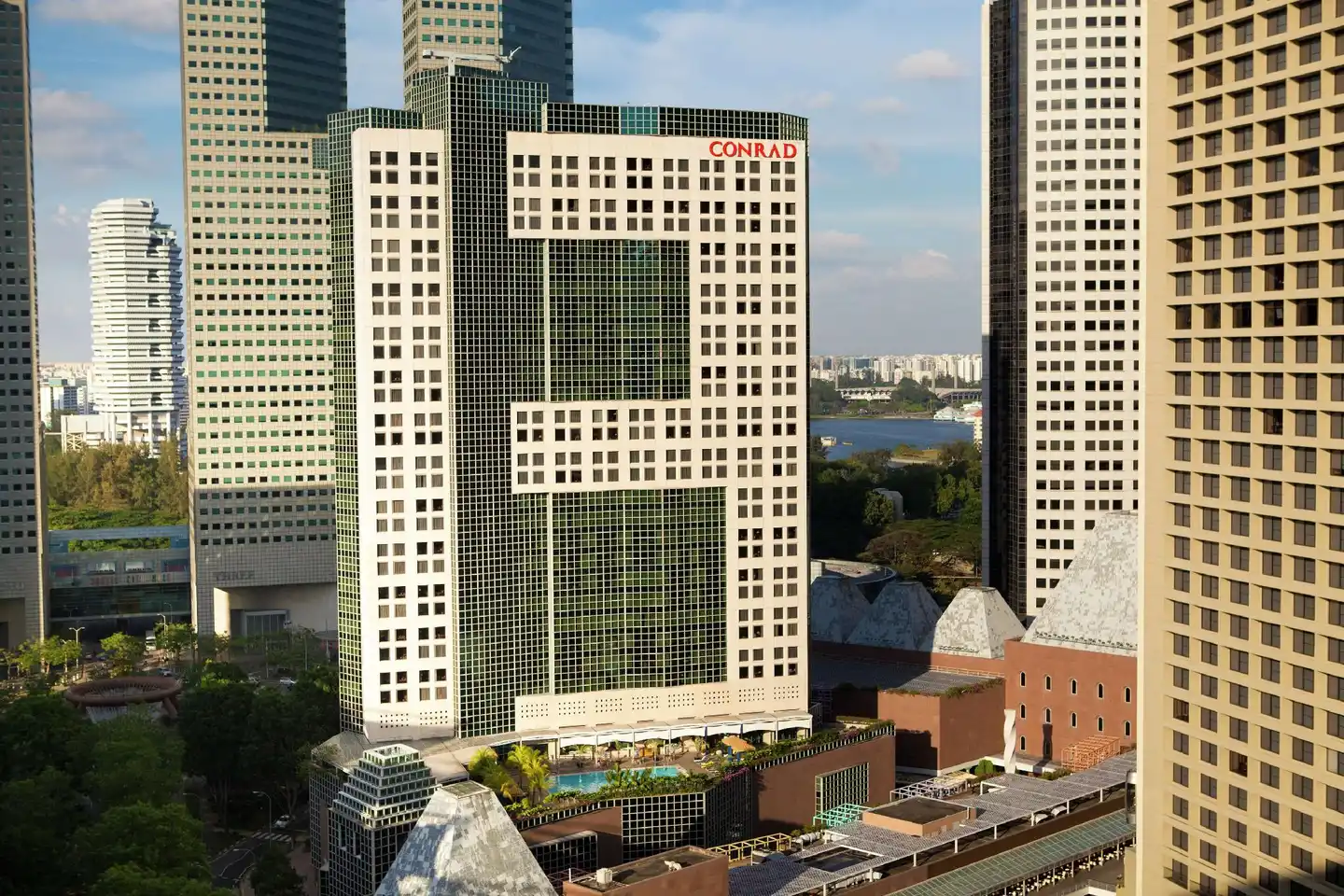 Conrad Centennial Singapore Aussenansicht