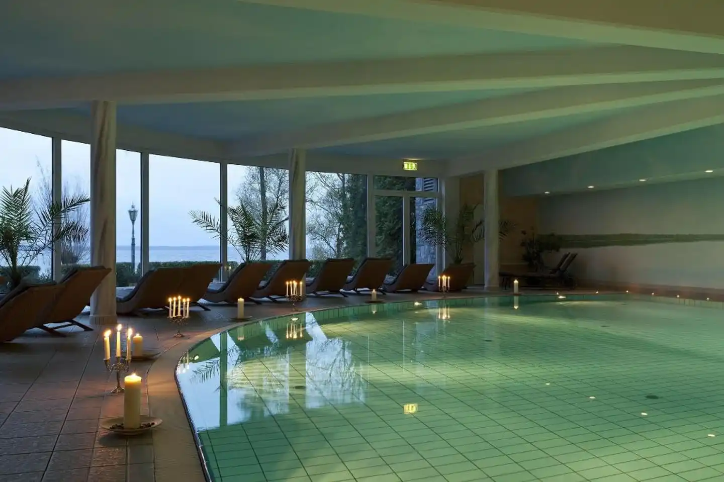 Seehotel Schloss Klink Resort & Spa Hallenbad