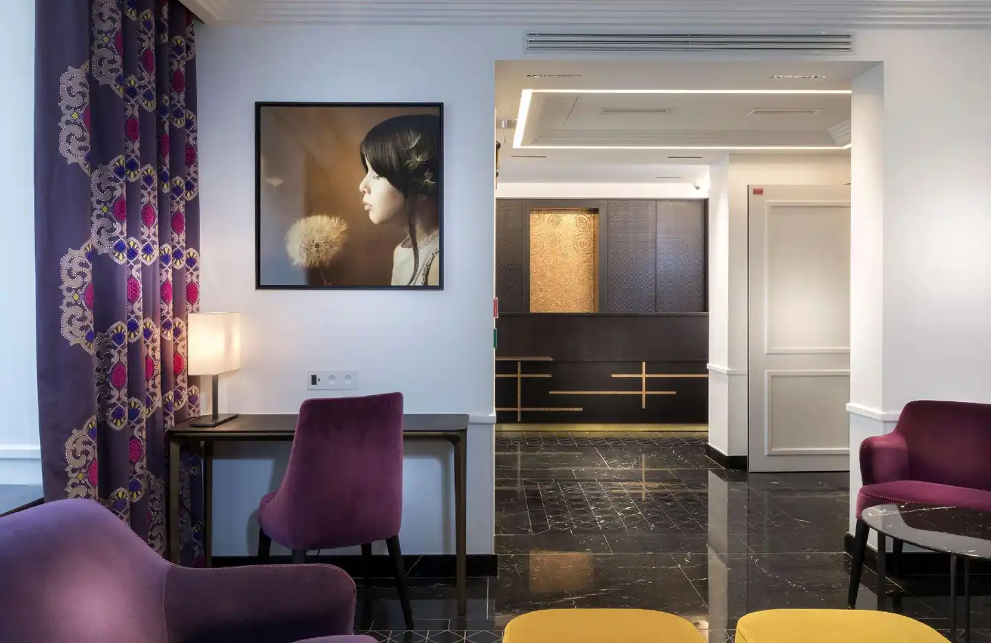 Vendôme Opéra Hotel Lobby