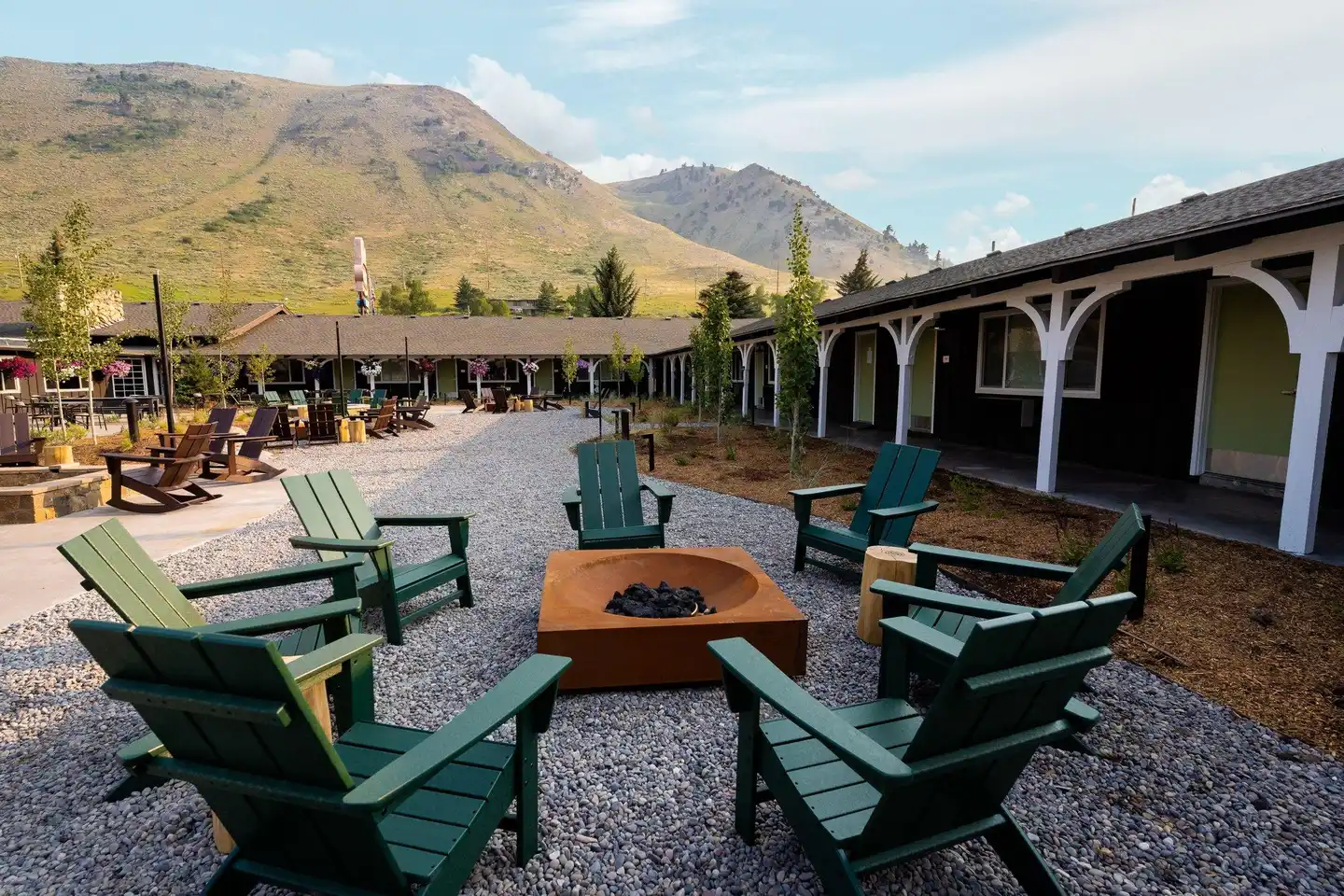 Virginian Lodge Terrasse