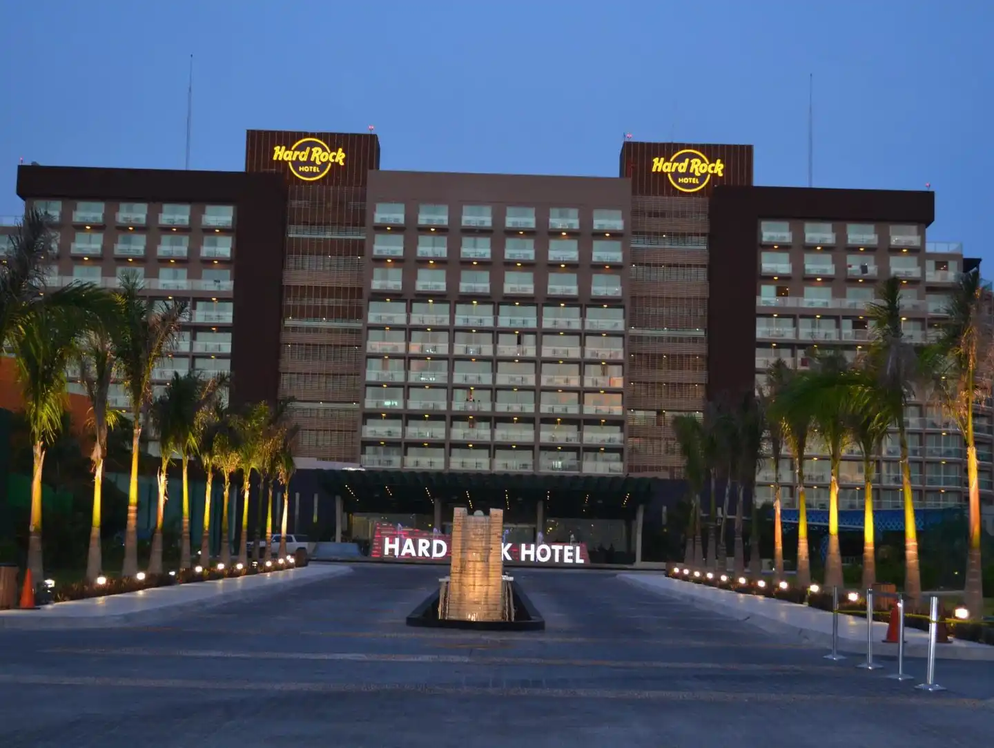 Hard Rock Hotel Cancun Aussenansicht