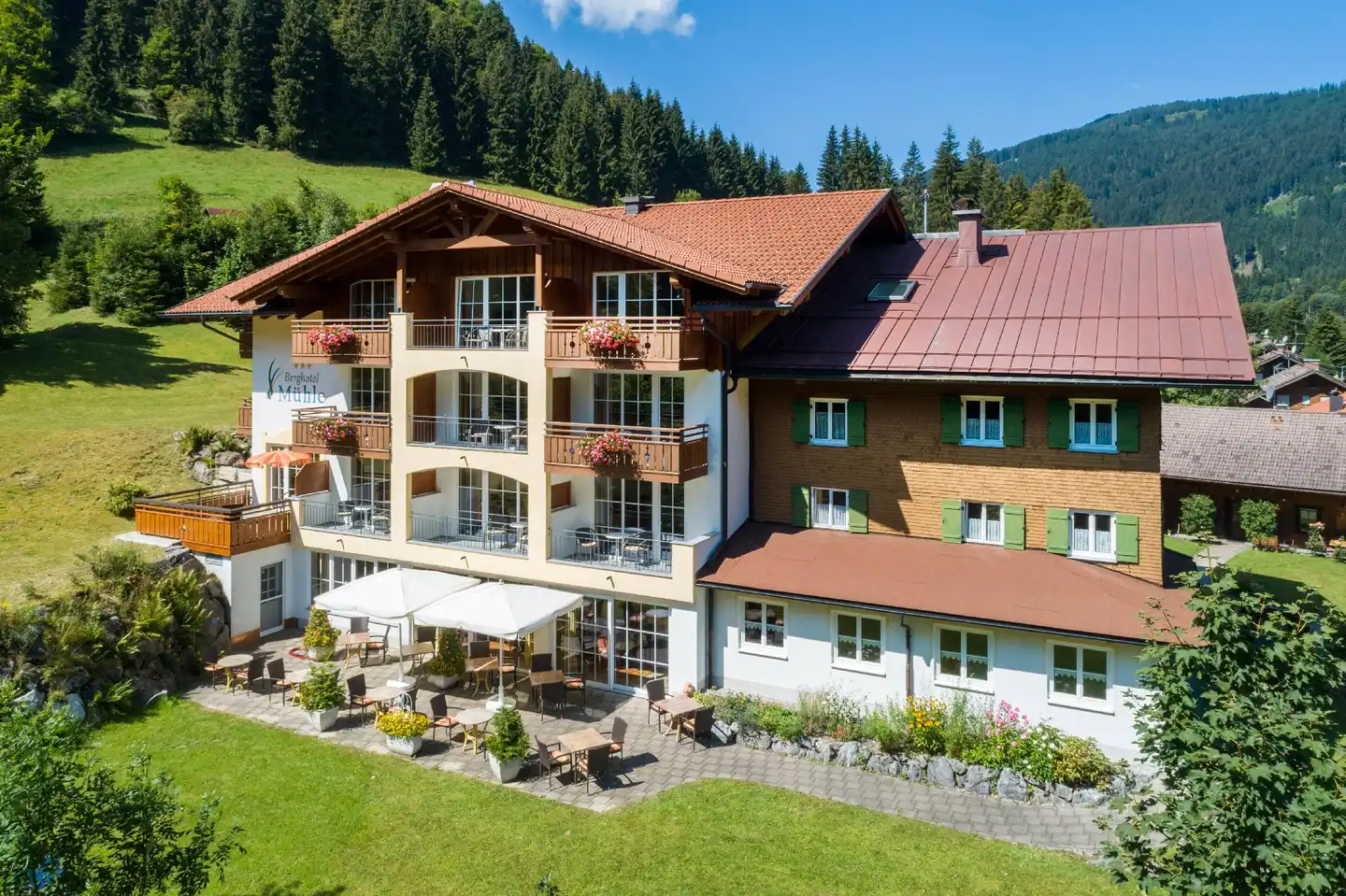 Berghotel Mühle Aussenansicht