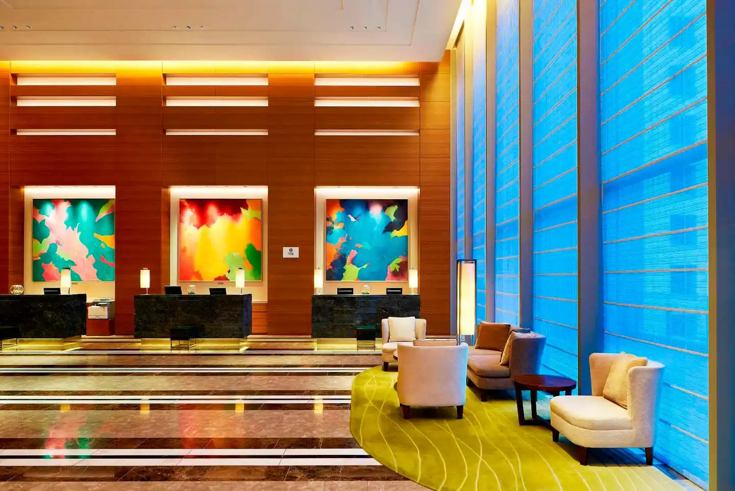 Sheraton Hiroshima Hotel Lobby