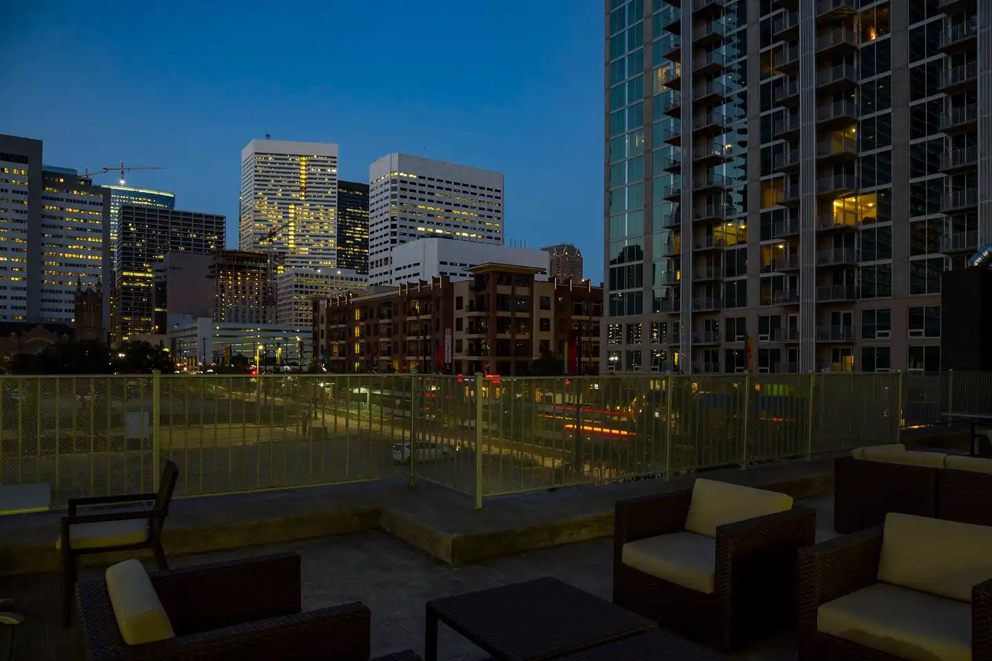 Holiday Inn Houston Downtown Terrasse
