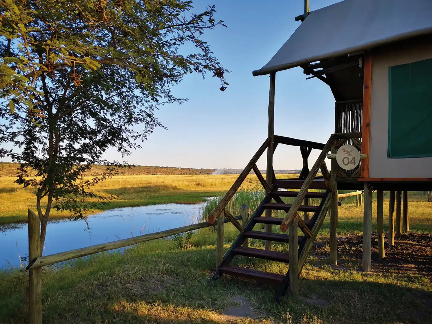 Chobe River Camp Garten