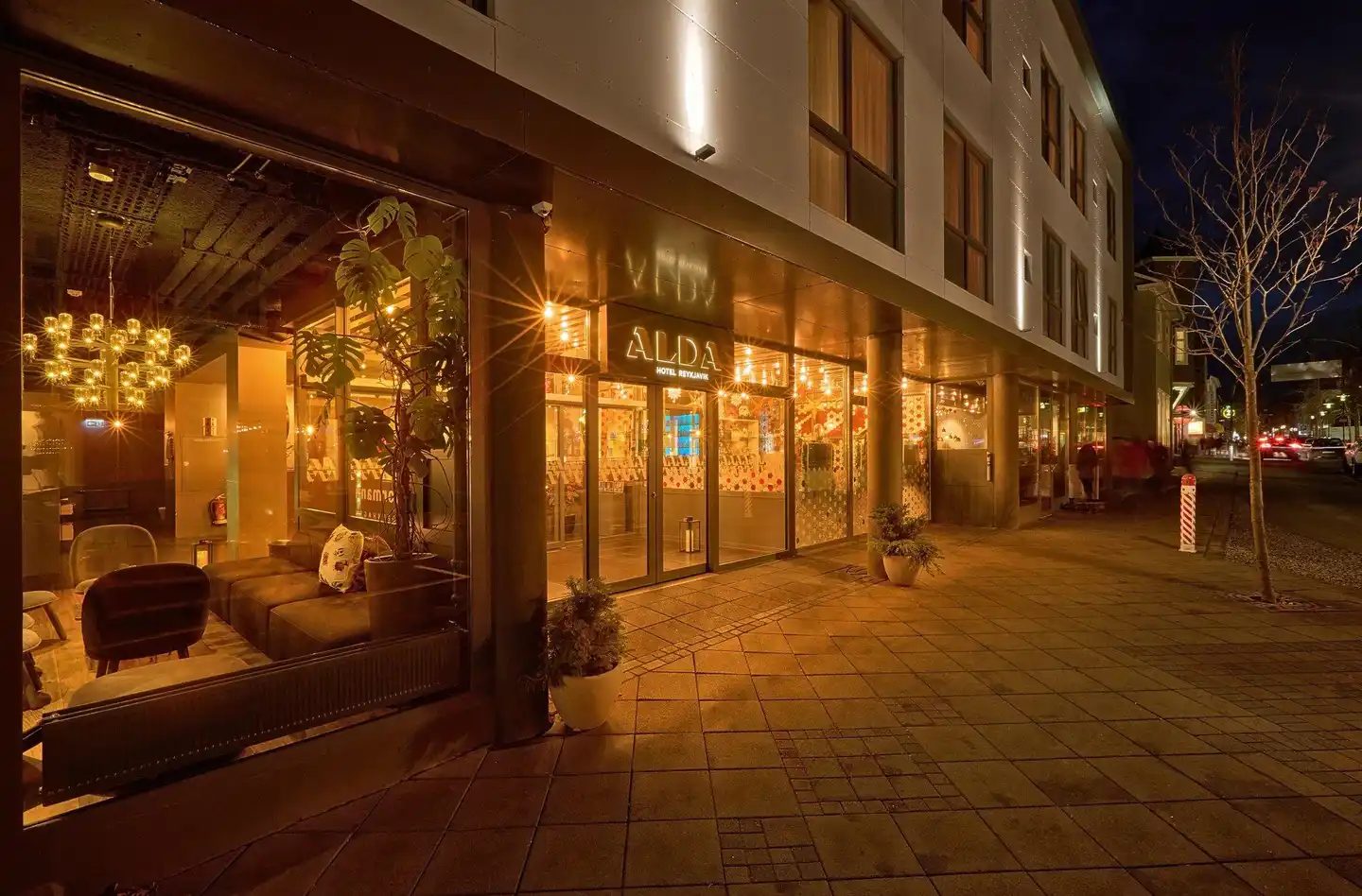 Alda Hotel Reykjavík Aussenansicht