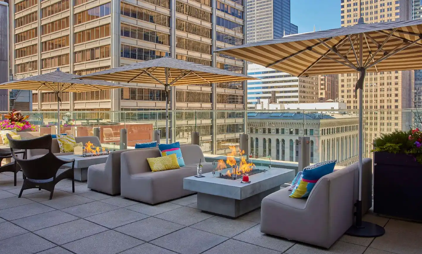 Hyatt Centric The Loop Chicago Terrasse