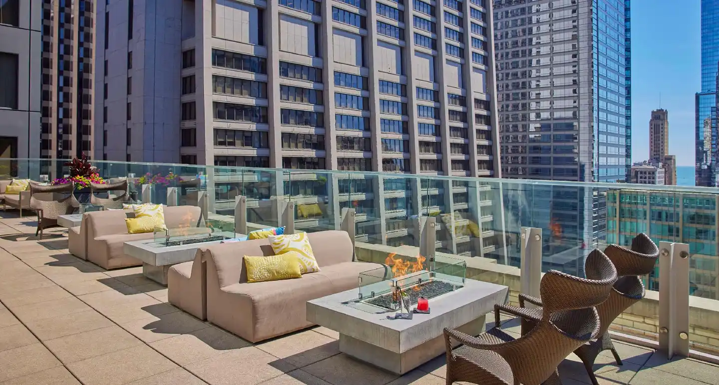Hyatt Centric The Loop Chicago Terrasse