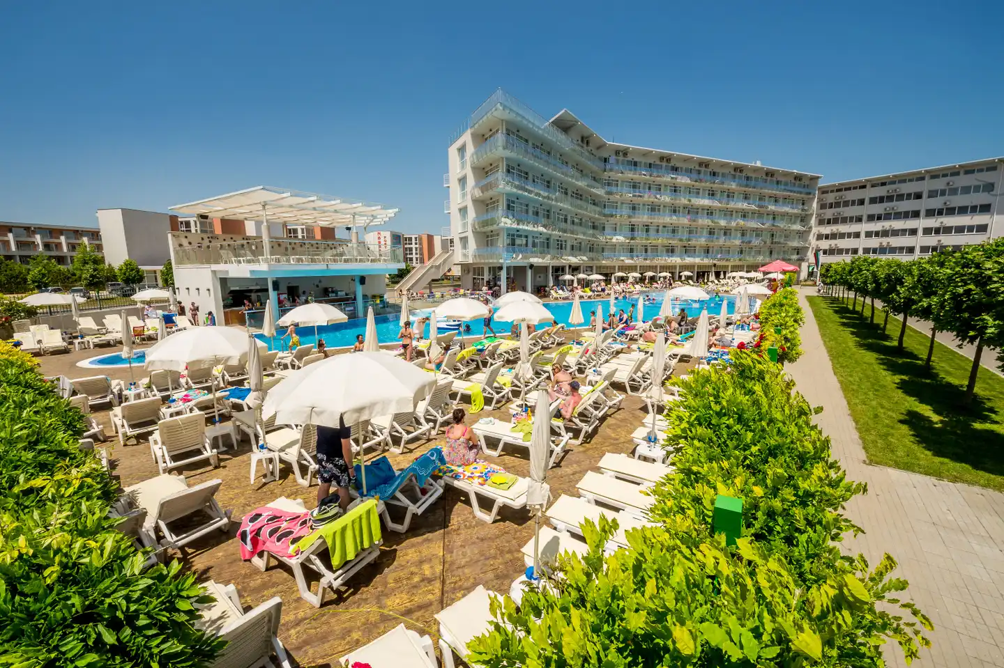 Aqua Nevis Club Hotel Aussenansicht