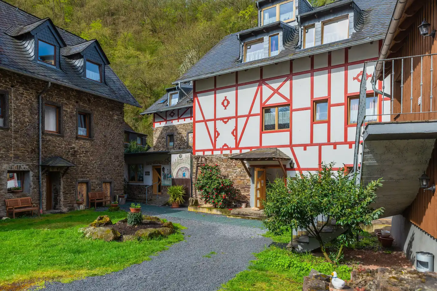 Mühlenhotel Konschake Aussenansicht
