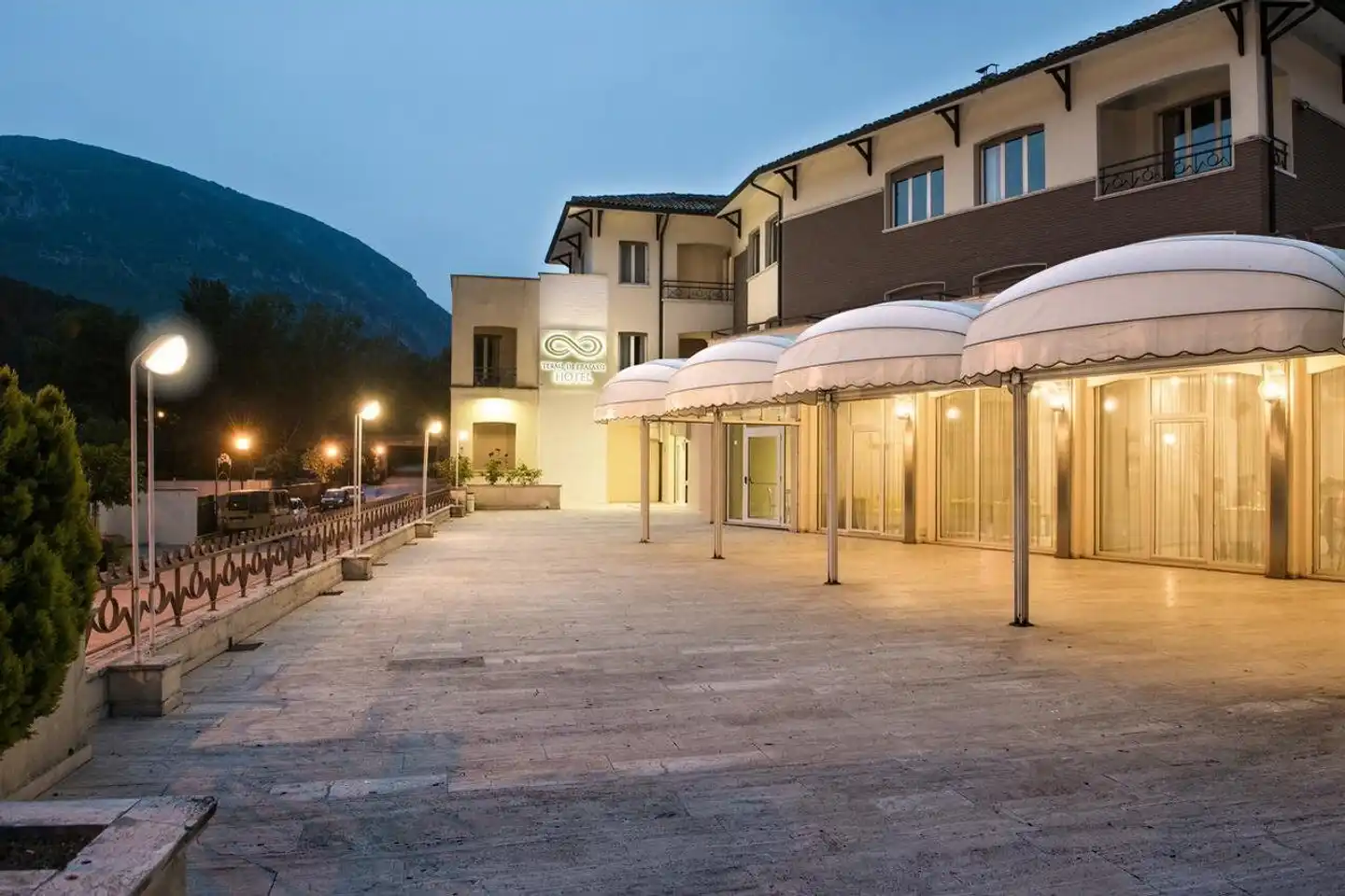 Terme di San Vittore Aussenansicht