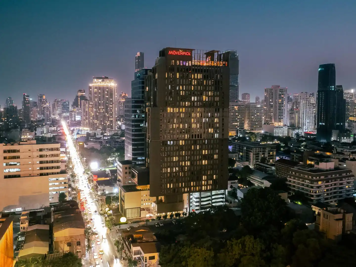Movenpick Residences Ekkamai Bangkok Aussenansicht