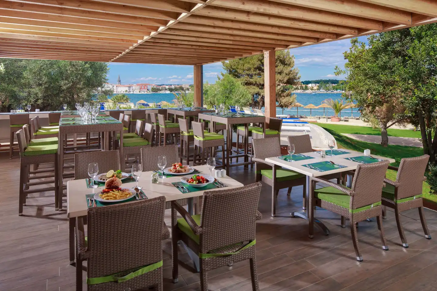 Valamar Isabella Villas Terrasse