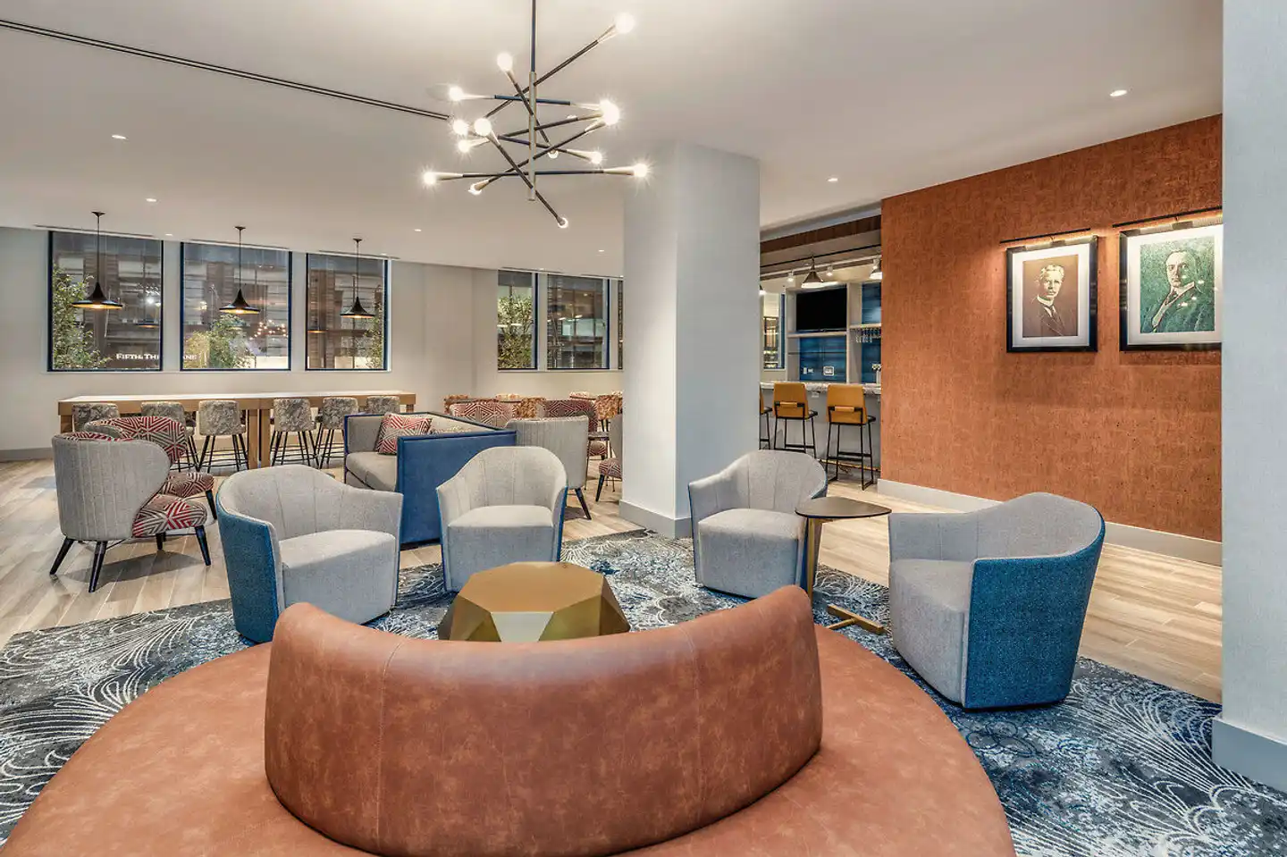 Hilton Garden Inn Chicago Central Loop Lobby