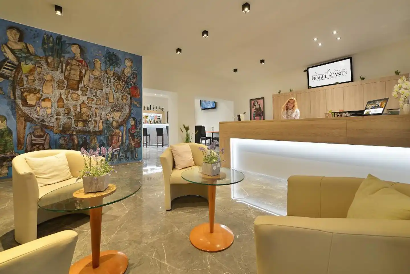 Prague Season Hotel Lobby