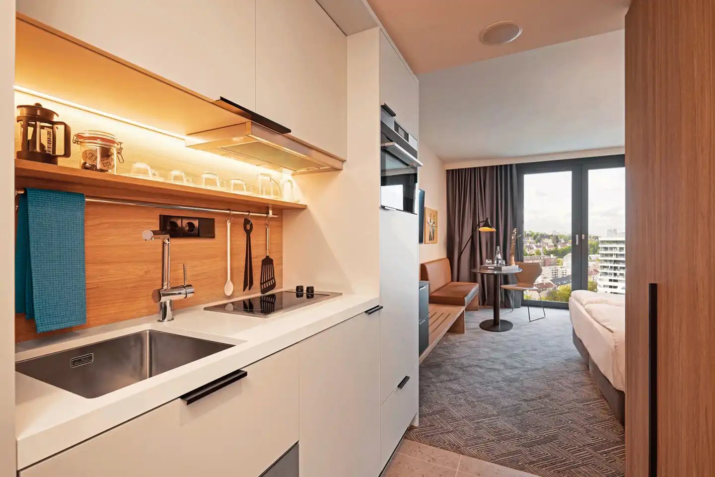 Adina Apartment Hotel Stuttgart Wohnbeispiel