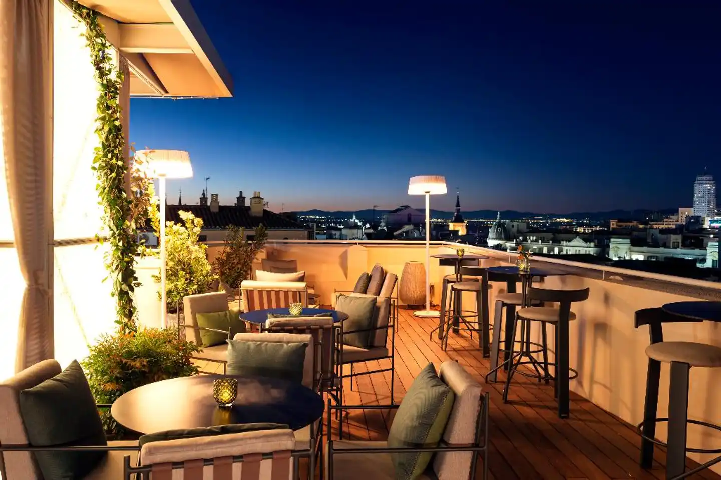 UMusic Hotel Madrid Terrasse