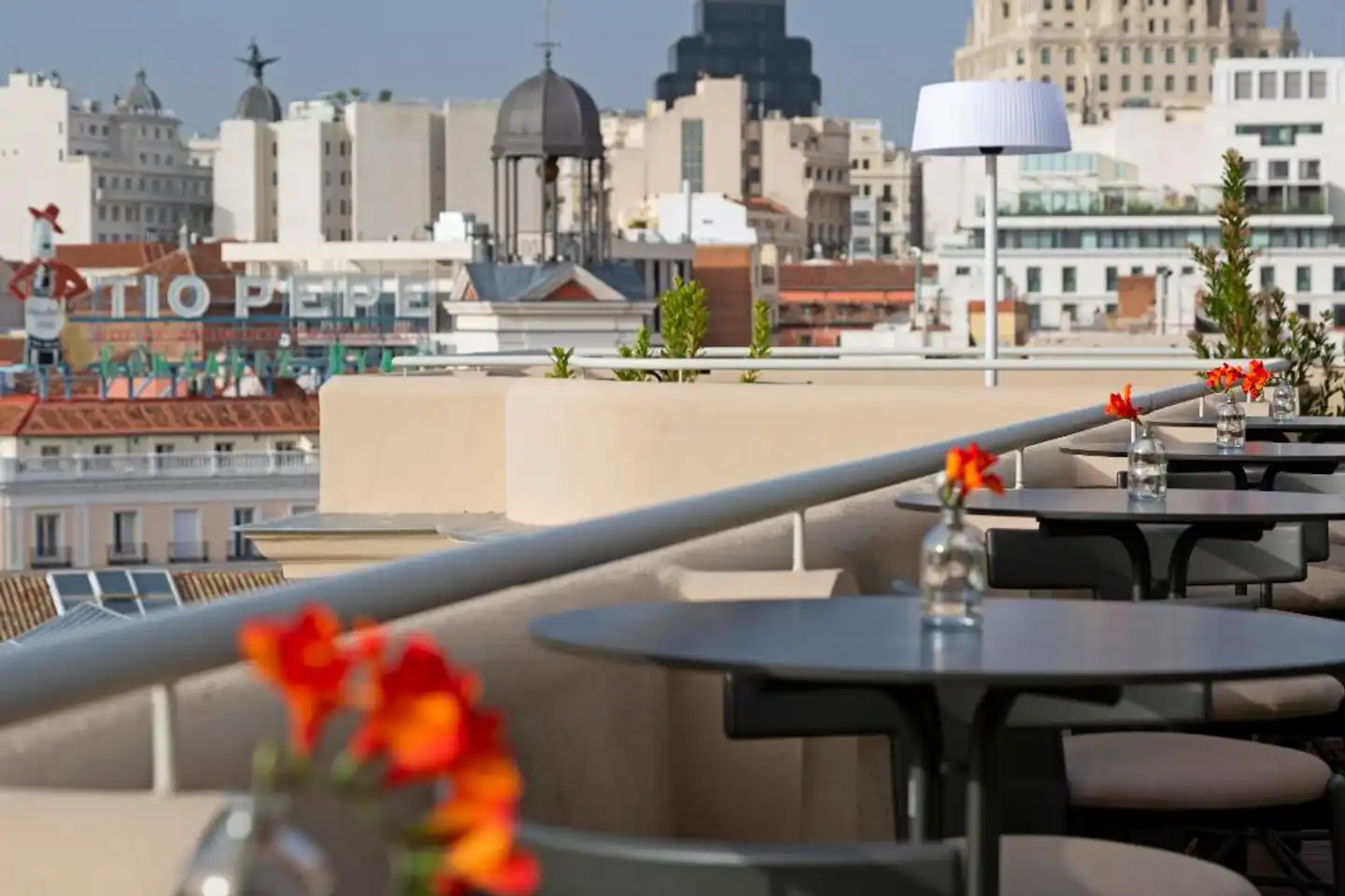 UMusic Hotel Madrid Terrasse