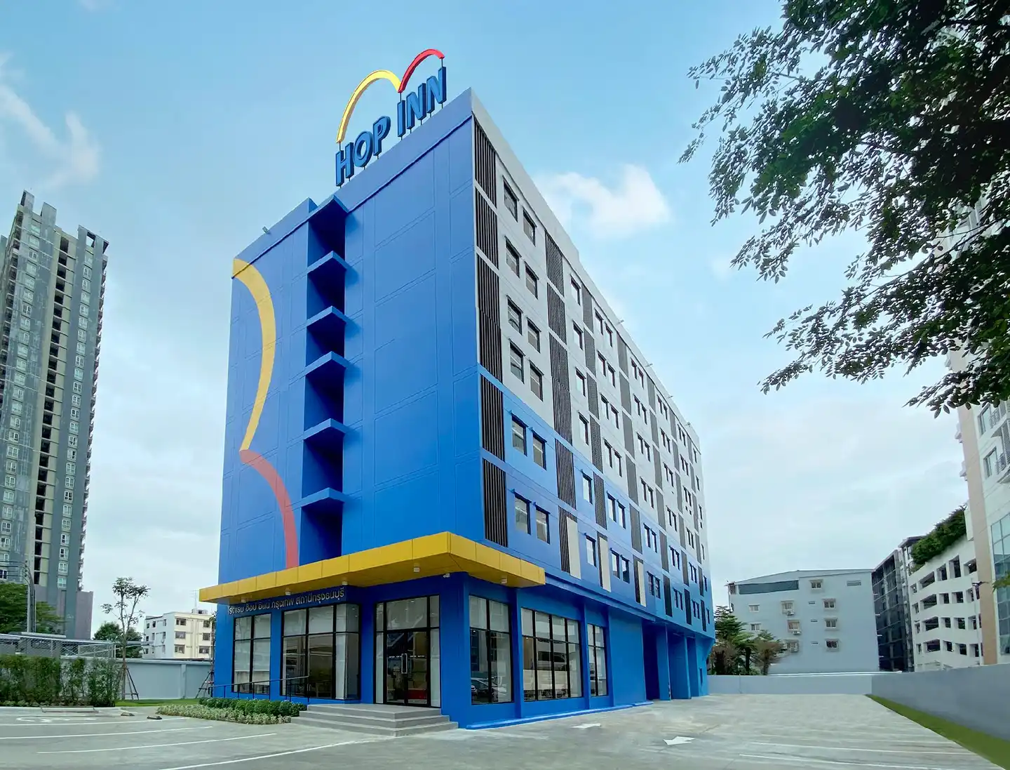 Hop Inn Bangkok Krung Thonburi Station Aussenansicht