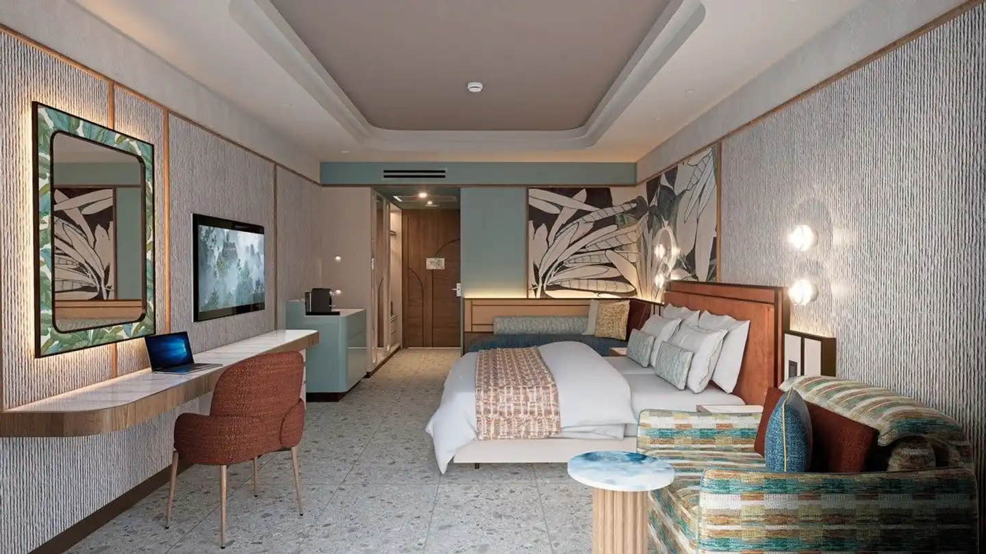 Trendy Perge Resort & Suites Lobby