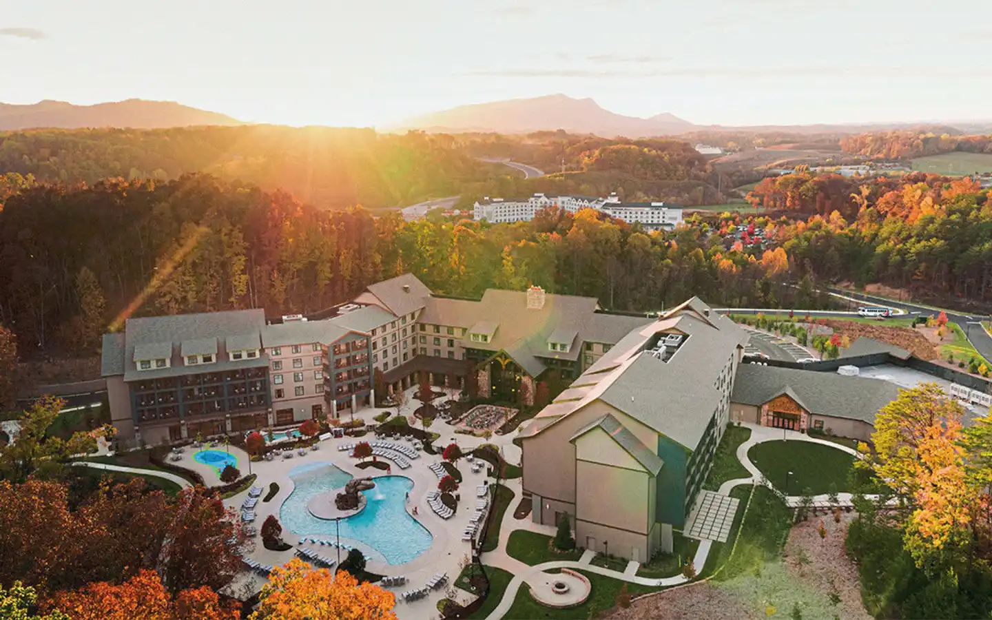 Dollywood's HeartSong Lodge & Resort Aussenansicht