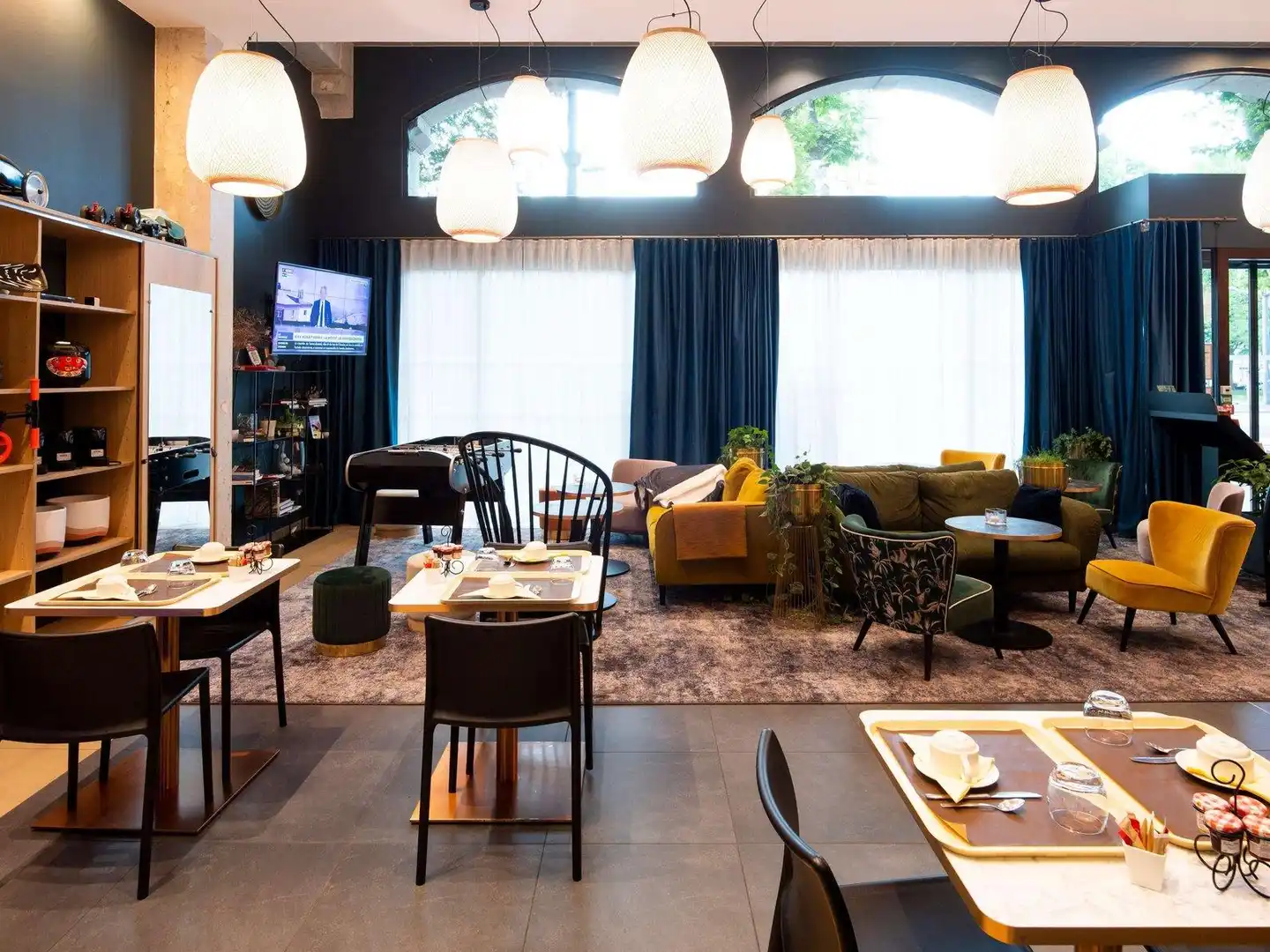 Aparthotel Adagio Lyon Patio Confluence Restaurant
