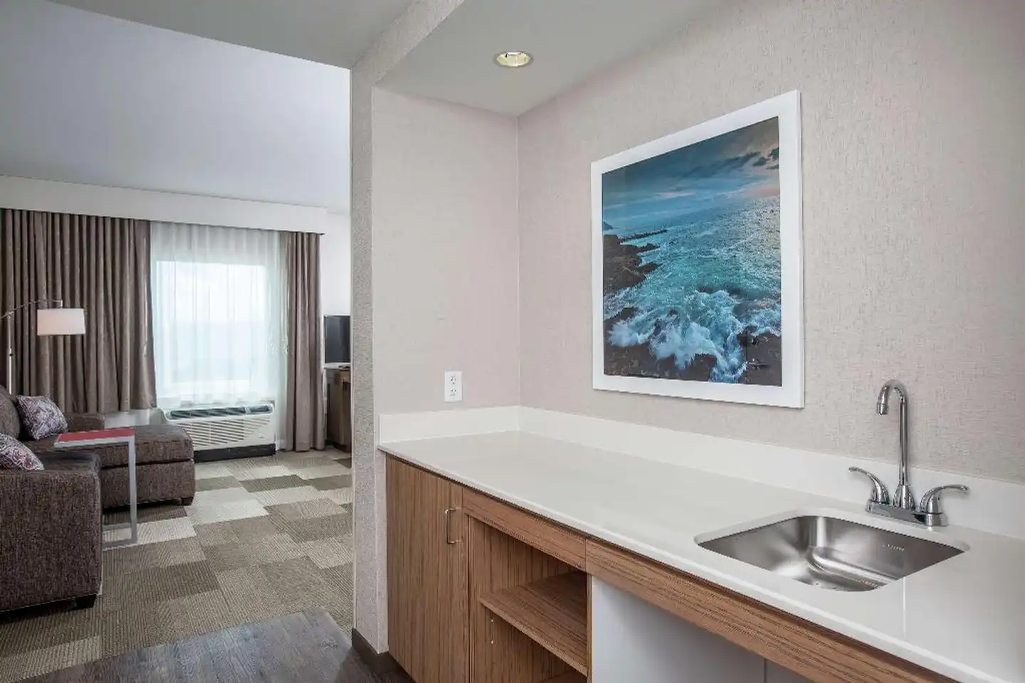Hampton Inn & Suites Oahu/Kapolei Badezimmer