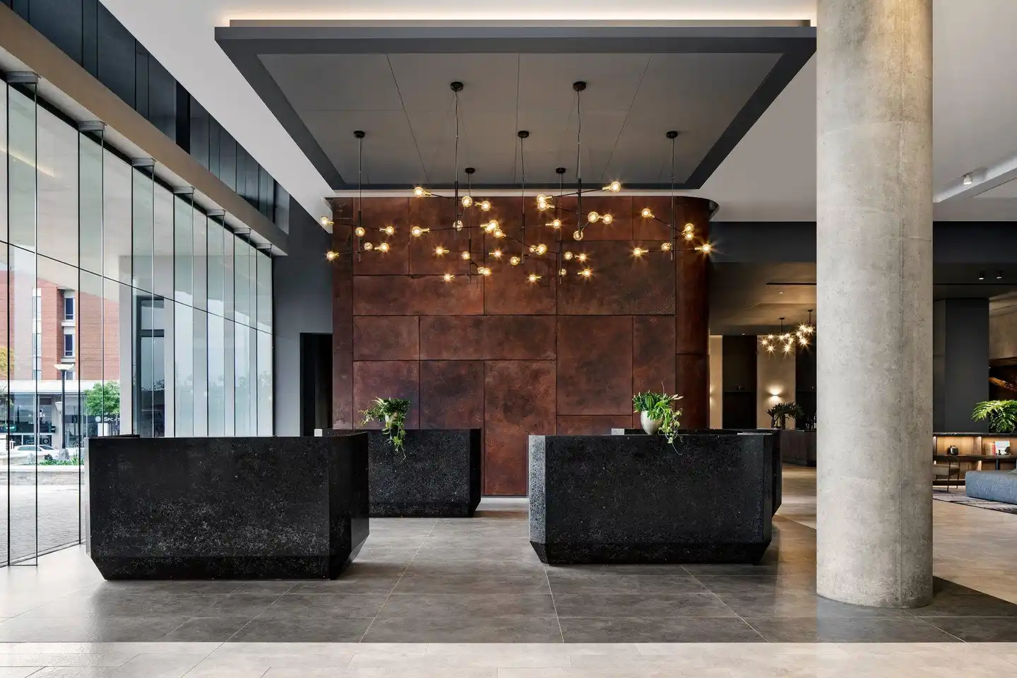 Johannesburg Marriott Hotel Melrose Arch Lobby