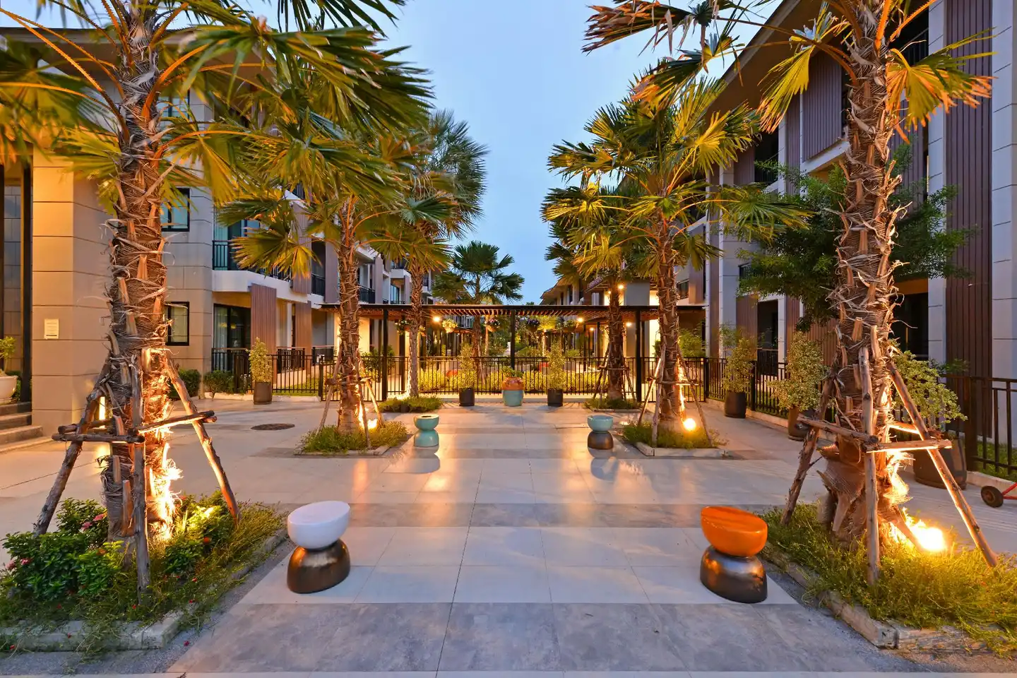 Raweewan Residence Terrasse