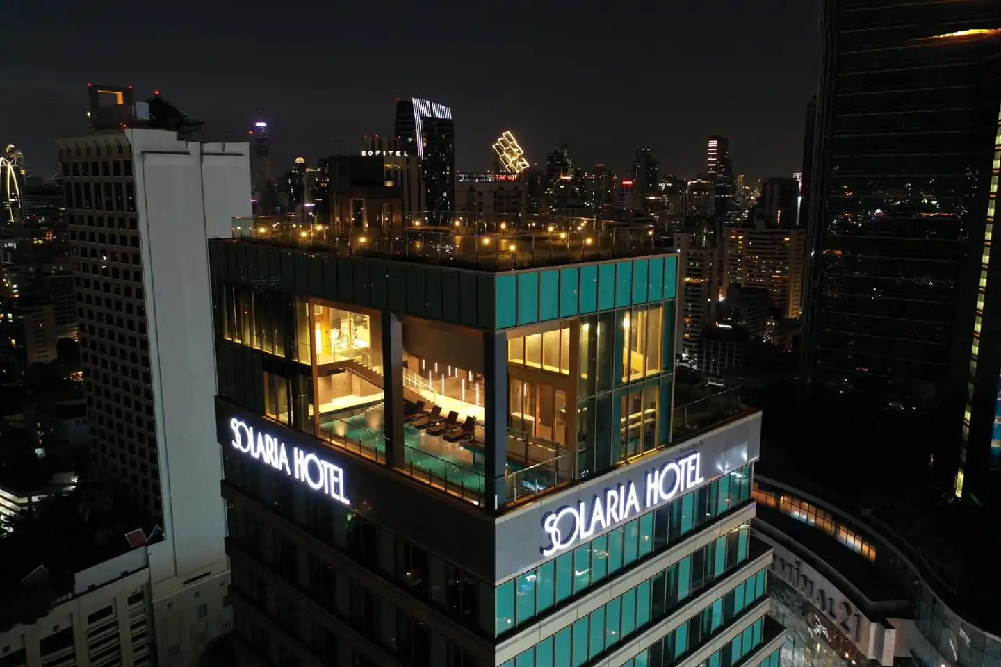 Solaria Nishitetsu Hotel Bangkok Aussenansicht