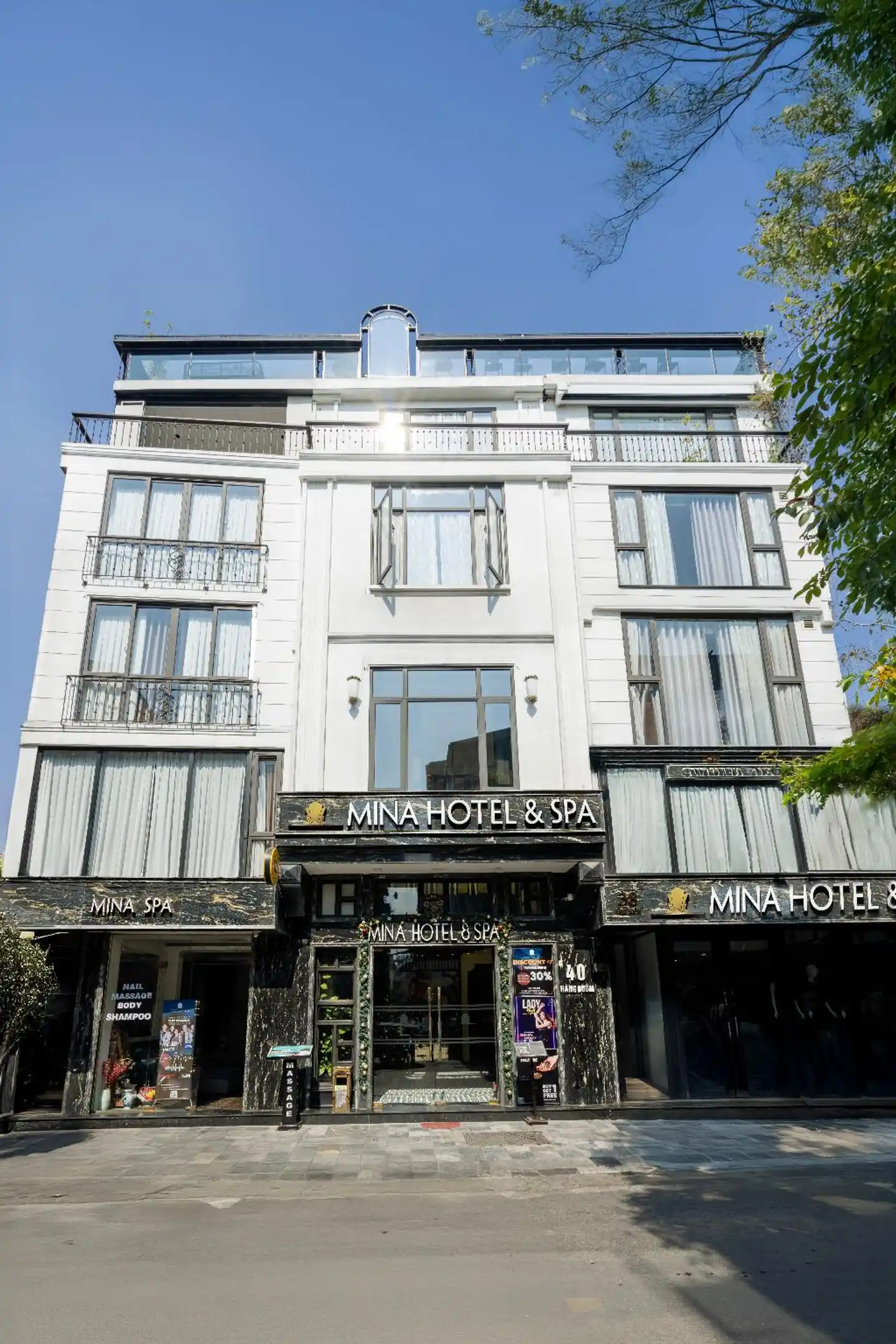 Mina Hotel and Spa Aussenansicht