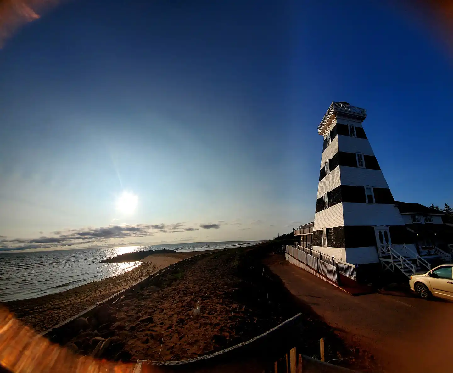 West Point Lighthouse Inn Aussenansicht